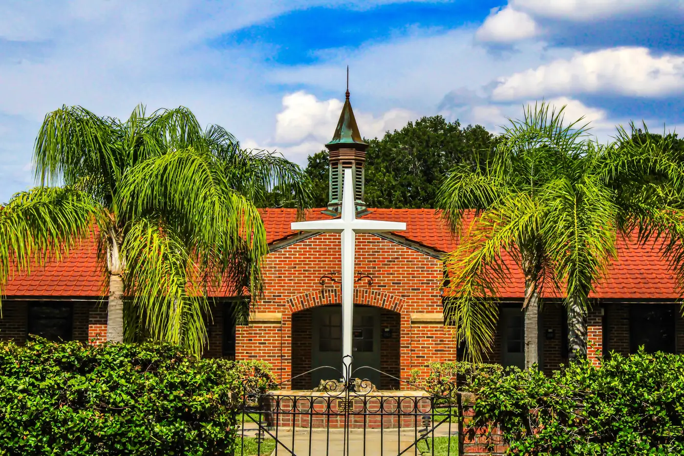 First United Methodist Church in the Winter Garden Historic Residential District, north of Horizon West