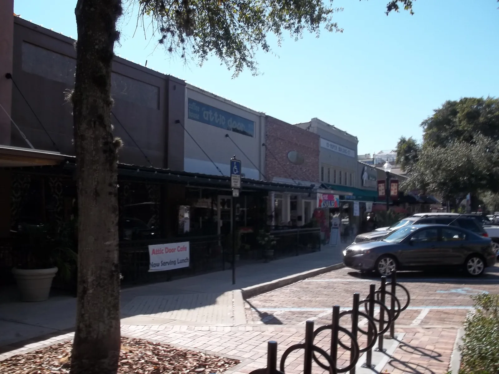Historic buildings on Plant Street in downtown Winter Garden, home to the Garden Theatre and Plant Street Market