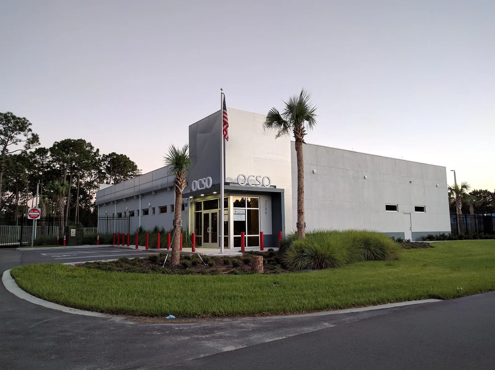 An Orange County Sheriff's Office building near Disney Springs, southeast of Horizon West